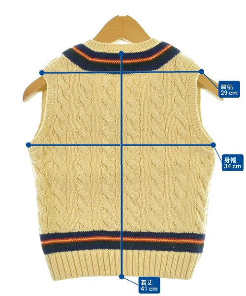Polo Ralph Lauren（ポロラルフローレン）ニット 白 サイズ:100(3T-4T) キッズ/2200624458111