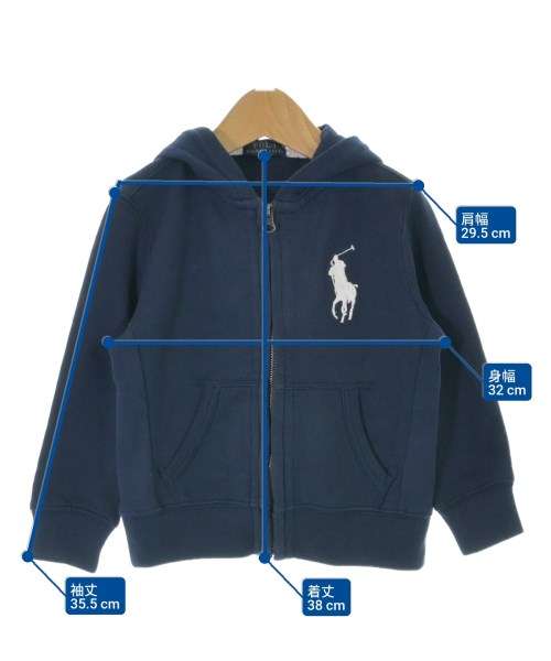 Polo Ralph Lauren（ポロラルフローレン）パーカー 紺 サイズ:100(3T-4T) キッズ/2200629839205