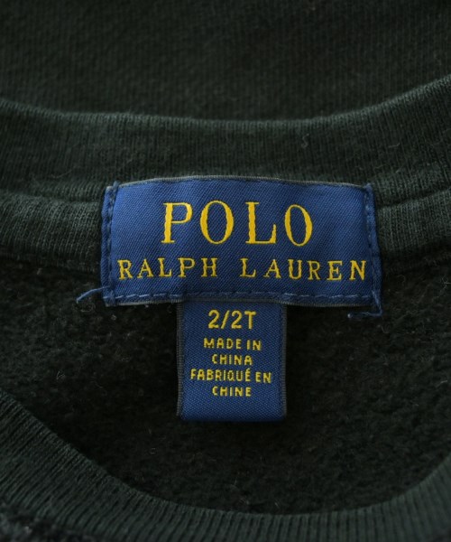 Polo Ralph Lauren（ポロラルフローレン）スウェット 黒 サイズ:90(24M) キッズ/2200642299246