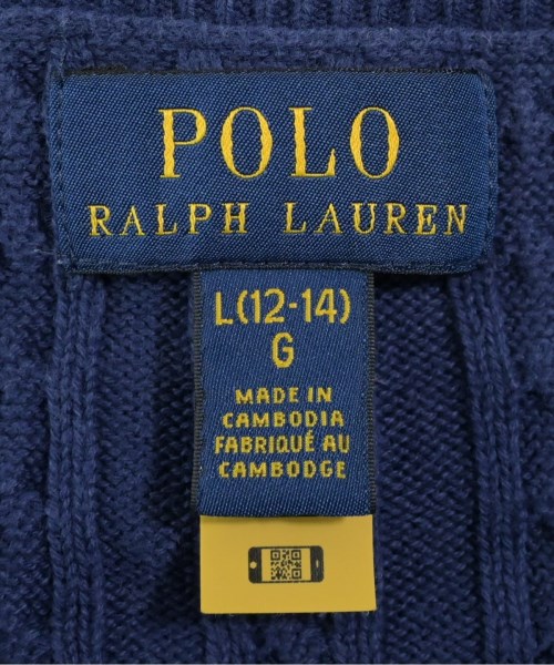 Polo Ralph Lauren（ポロラルフローレン）ニット 紺 サイズ:150(13T-14T) キッズ/2200618329045