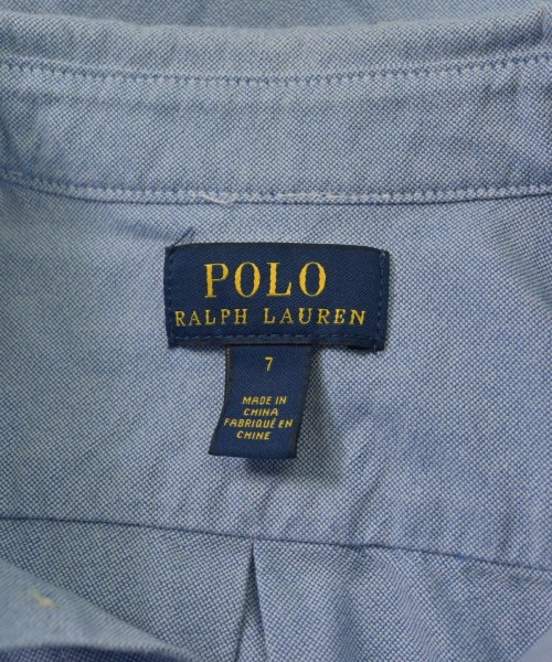 Polo Ralph Lauren（ポロラルフローレン）シャツ 青 サイズ:120(7T-8T) キッズ/2200618329052