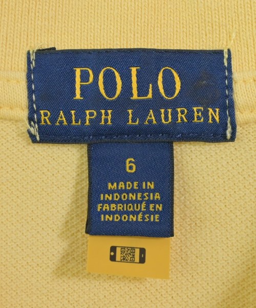 Polo Ralph Lauren（ポロラルフローレン）Tシャツ・カットソー 黄 サイズ:110(5T-6T) キッズ/2200622652030