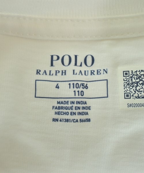 Polo Ralph Lauren（ポロラルフローレン）Tシャツ・カットソー 白 サイズ:110(5T-6T) キッズ/2200613126366