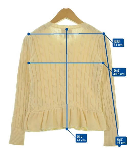 Polo Ralph Lauren（ポロラルフローレン）ニット 白 サイズ:120(7T-8T) キッズ/2200615923109