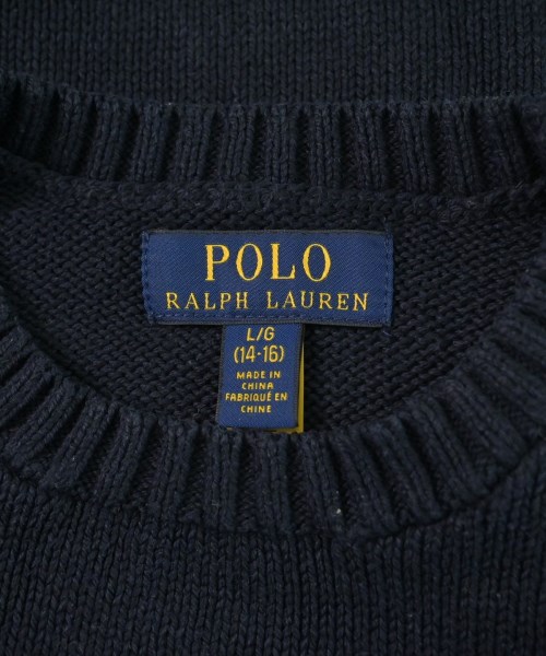 Polo Ralph Lauren（ポロラルフローレン）ニット 紺 サイズ:160(15T-16T) キッズ/2200606154086