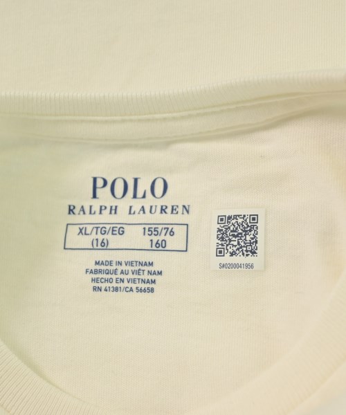 Polo Ralph Lauren（ポロラルフローレン）Tシャツ・カットソー 白 サイズ:160(15T-16T) キッズ/2200609554142