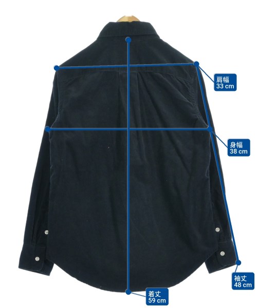 Polo Ralph Lauren（ポロラルフローレン）シャツ 紺 サイズ:120(7T-8T) キッズ/2200611555441