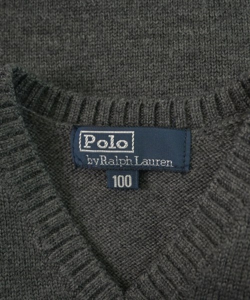 Polo Ralph Lauren（ポロラルフローレン）ニット グレー サイズ:100(3T-4T) キッズ/2200610115172