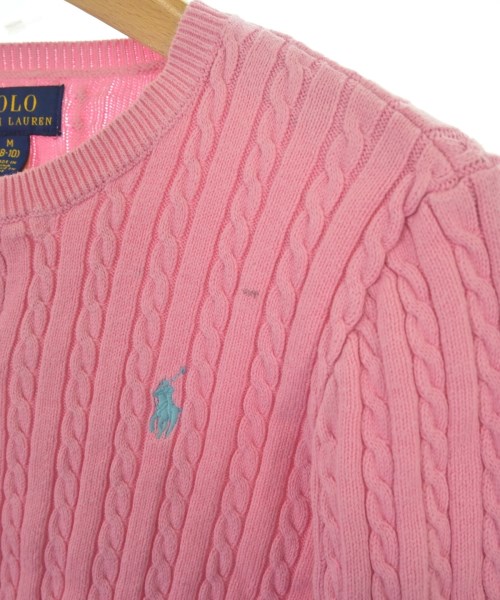Polo Ralph Lauren（ポロラルフローレン）ニット ピンク サイズ:140(11T-12T) キッズ/2200621030044