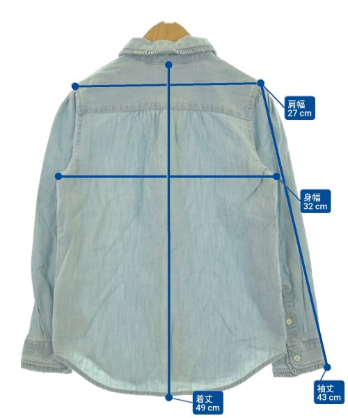 Polo Ralph Lauren（ポロラルフローレン）シャツ 青 サイズ:110(5T-6T) キッズ/2200604296191