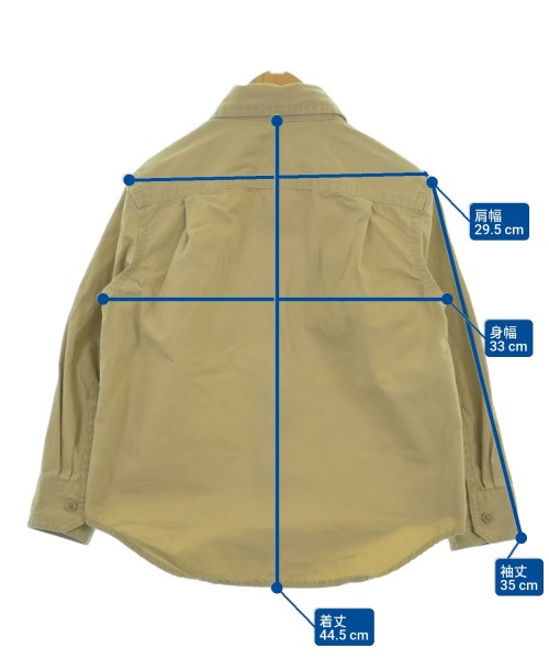 Polo Ralph Lauren（ポロラルフローレン）シャツ ベージュ サイズ:100(3T-4T) キッズ/2200546433524