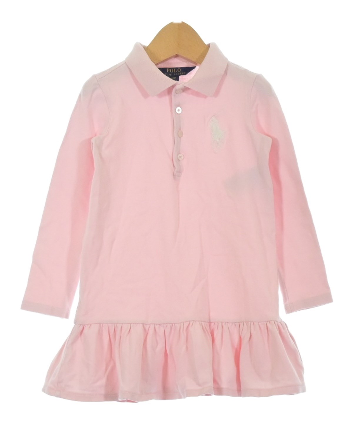 ラルフローレン　Ralphlaulen ワンピース　長袖　ピンク　4T Polo Ralph Lauren（ポロラルフローレン）ワンピース（その他