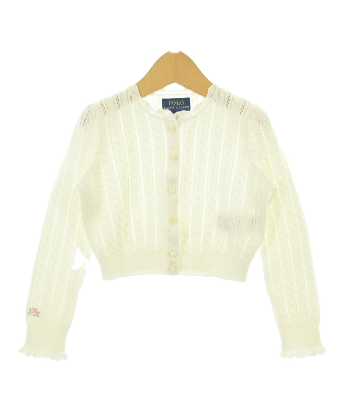 Polo Ralph Lauren（ポロラルフローレン）ニット 白 サイズ:110(5T-6T