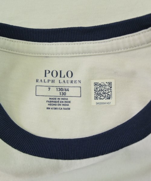 Polo Ralph Lauren（ポロラルフローレン）Tシャツ・カットソー 白 サイズ:130(9T-10T) キッズ/2200668572101