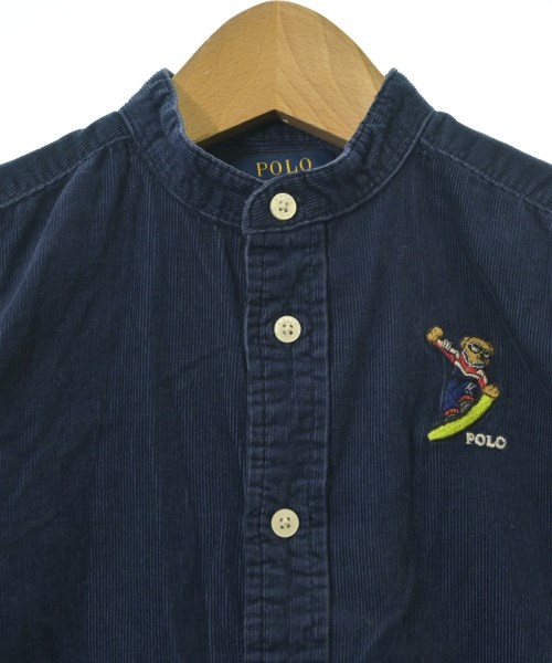 Polo Ralph Lauren（ポロラルフローレン）シャツ 紺 サイズ:120(7T-8T) キッズ/2200669480078