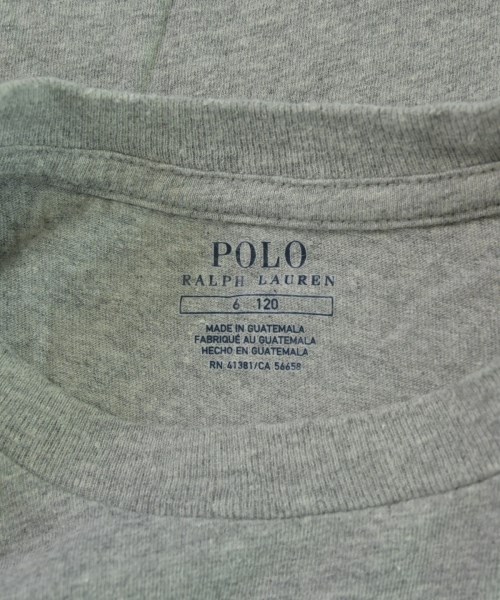 Polo Ralph Lauren（ポロラルフローレン）Tシャツ・カットソー グレー サイズ:120(7T-8T) キッズ/2200673762078