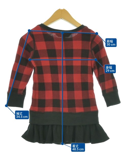 Polo Ralph Lauren（ポロラルフローレン）ワンピース（その他） 赤 サイズ:2T キッズ/2200668163095