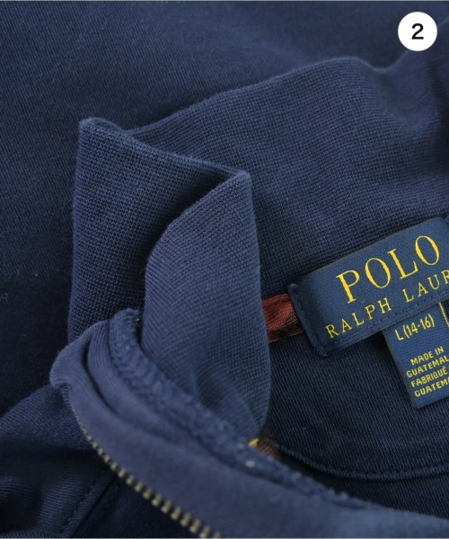 Polo Ralph Lauren（ポロラルフローレン）Tシャツ・カットソー 紺 サイズ:L(130cm位) キッズ/2200673329035