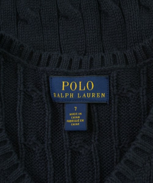 Polo Ralph Lauren（ポロラルフローレン）ニット 紺 サイズ:130(9T-10T) キッズ/2200675900027