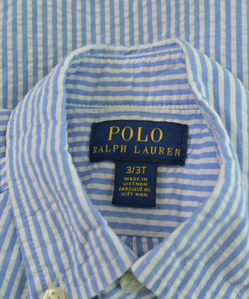 Polo Ralph Lauren（ポロラルフローレン）シャツ 青 サイズ:100cm キッズ/2200677785066