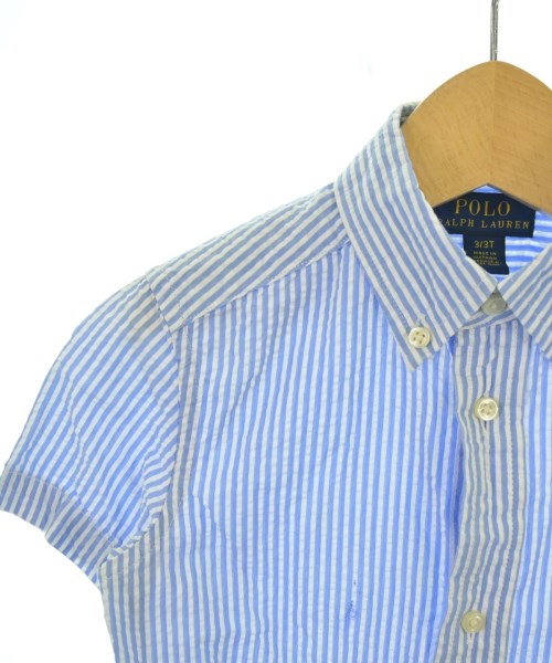 Polo Ralph Lauren（ポロラルフローレン）シャツ 青 サイズ:100cm キッズ/2200677785066