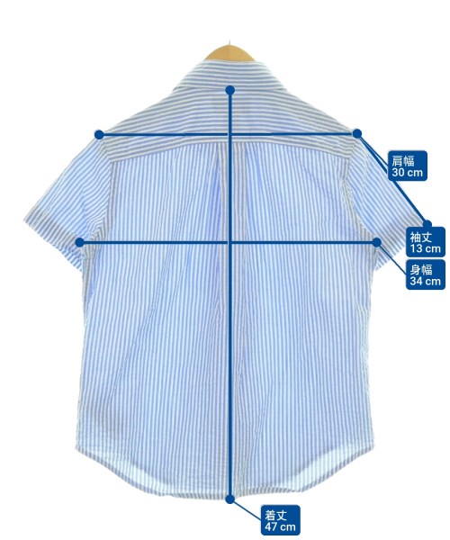 Polo Ralph Lauren（ポロラルフローレン）シャツ 青 サイズ:100cm キッズ/2200677785066