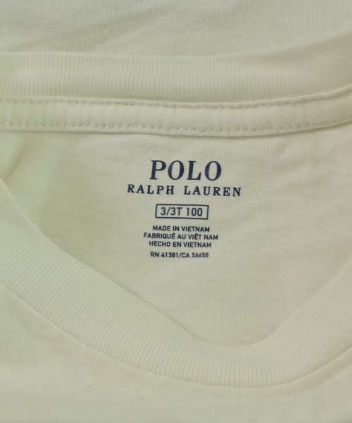 Polo Ralph Lauren（ポロラルフローレン）Tシャツ・カットソー 白 サイズ:100(3T-4T) キッズ/2200677785127