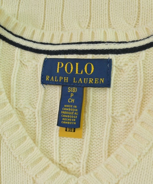 Polo Ralph Lauren（ポロラルフローレン）ニット 白 サイズ:140(11T-12T) キッズ/2200677807041