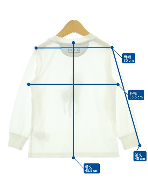 Polo Ralph Lauren（ポロラルフローレン）Tシャツ・カットソー 白 サイズ:110(5T-6T) キッズ/2200677879284
