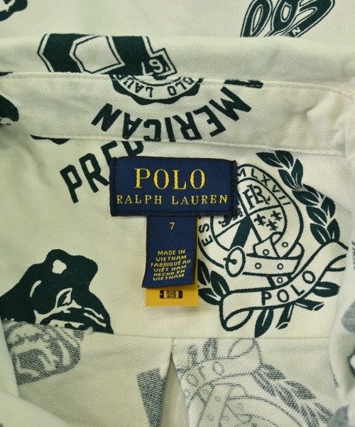 Polo Ralph Lauren（ポロラルフローレン）シャツ 白 サイズ:130(9T-10T) キッズ/2200688108212