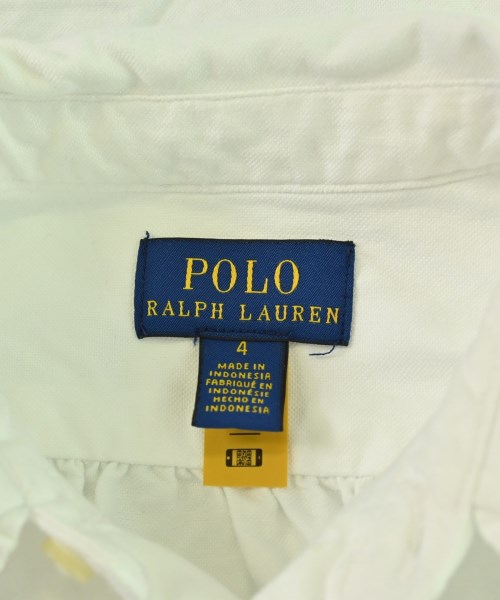 Polo Ralph Lauren（ポロラルフローレン）シャツ 白 サイズ:110(5T-6T) キッズ/2200688108229