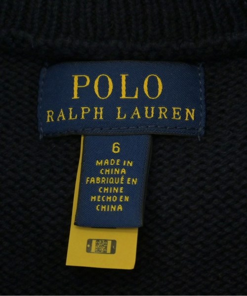 Polo Ralph Lauren（ポロラルフローレン）ニット 紺 サイズ:120(7T-8T) キッズ/2200688108250