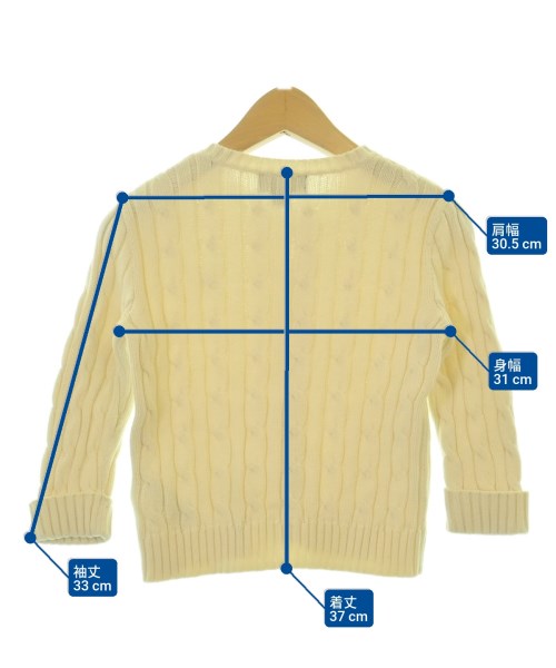 Polo Ralph Lauren（ポロラルフローレン）ニット 白 サイズ:90(24M) キッズ/2200688249106