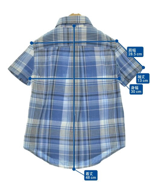 Polo Ralph Lauren（ポロラルフローレン）シャツ 青 サイズ:110(5T-6T) キッズ/2200679804208