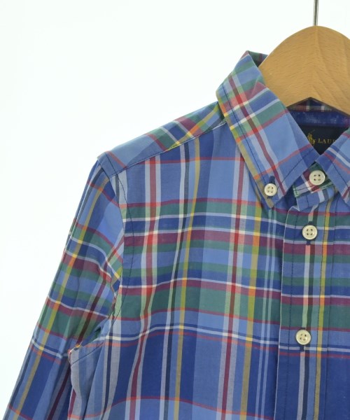 Polo Ralph Lauren（ポロラルフローレン）シャツ 青 サイズ:115(7T-8T) キッズ/2200679804215