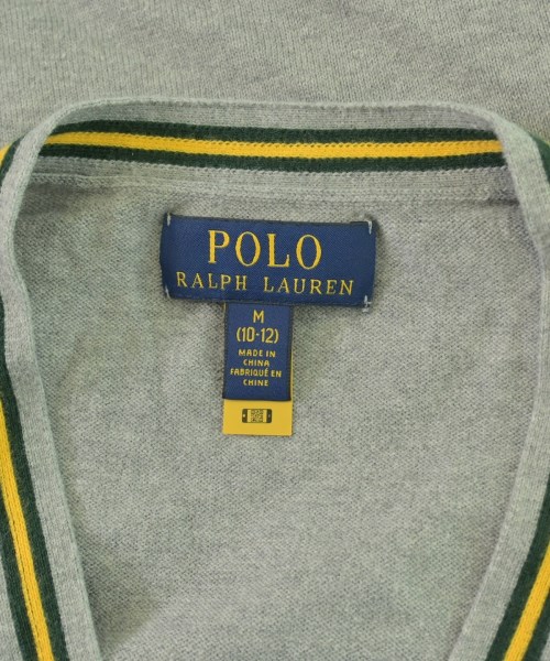 Polo Ralph Lauren（ポロラルフローレン）ニット グレー サイズ:150(13T-14T) キッズ/2200691795157