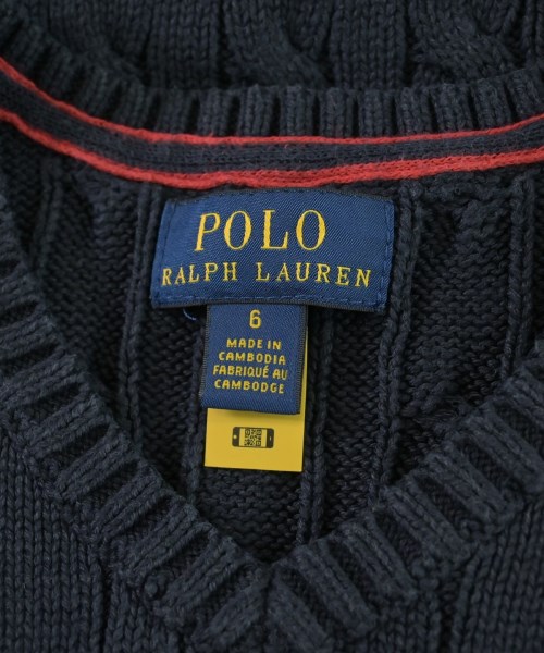 Polo Ralph Lauren（ポロラルフローレン）ニット 紺 サイズ:110(5T-6T) キッズ/2200697660039