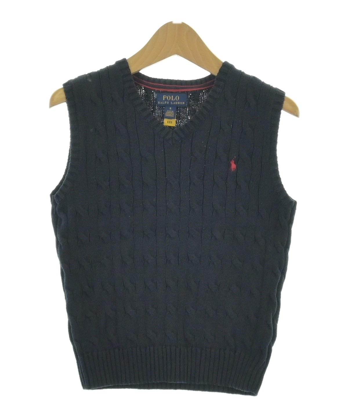 Polo Ralph Lauren（ポロラルフローレン）ニット 紺 サイズ:110(5T-6T