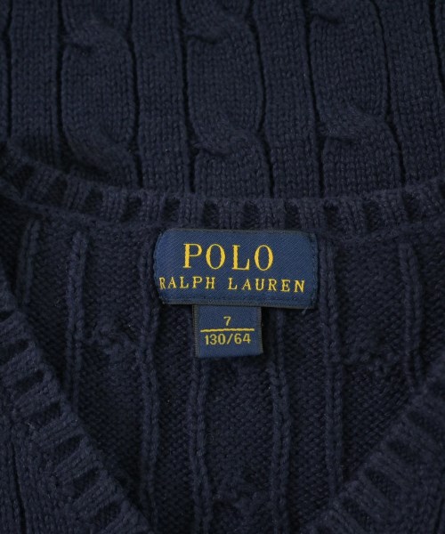 Polo Ralph Lauren（ポロラルフローレン）ニット 紺 サイズ:130(9T-10T) キッズ/2200693844150