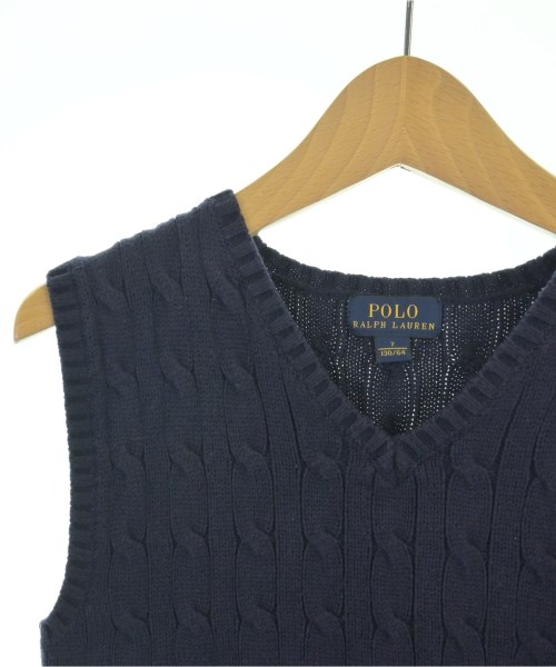 Polo Ralph Lauren（ポロラルフローレン）ニット 紺 サイズ:130(9T-10T) キッズ/2200693844150