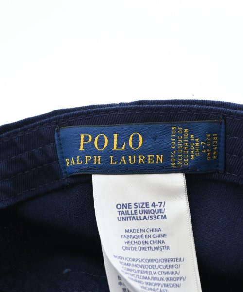 Polo Ralph Lauren（ポロラルフローレン）小物類（その他） 紺 サイズ:- キッズ/2200690221428