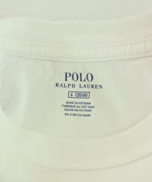 Polo Ralph Lauren（ポロラルフローレン）Tシャツ・カットソー 白 サイズ:120(7T-8T) キッズ/2200694434084