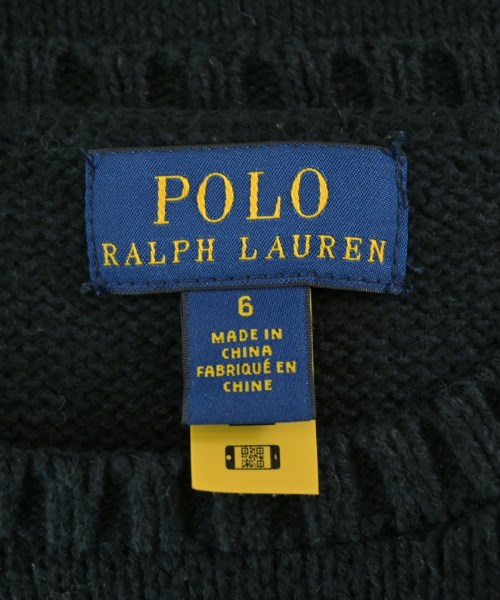 Polo Ralph Lauren（ポロラルフローレン）ニット 黒 サイズ:120(7T-8T) キッズ/2200694117017