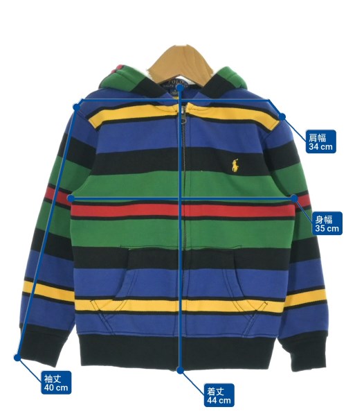 Polo Ralph Lauren（ポロラルフローレン）パーカー 緑 サイズ:120(7T-8T) キッズ/2200698876026