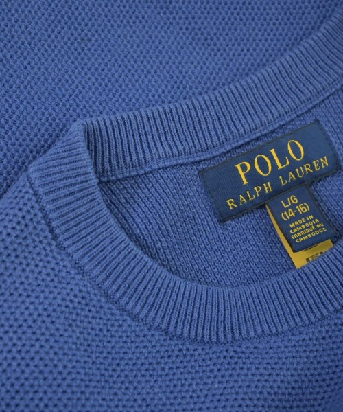 Polo Ralph Lauren（ポロラルフローレン）ニット 青 サイズ:150(13T-14T) キッズ/2200696634062