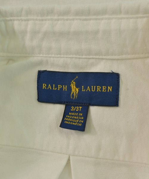 Polo Ralph Lauren（ポロラルフローレン）シャツ 白 サイズ:100(3T-4T) キッズ/2200646481111