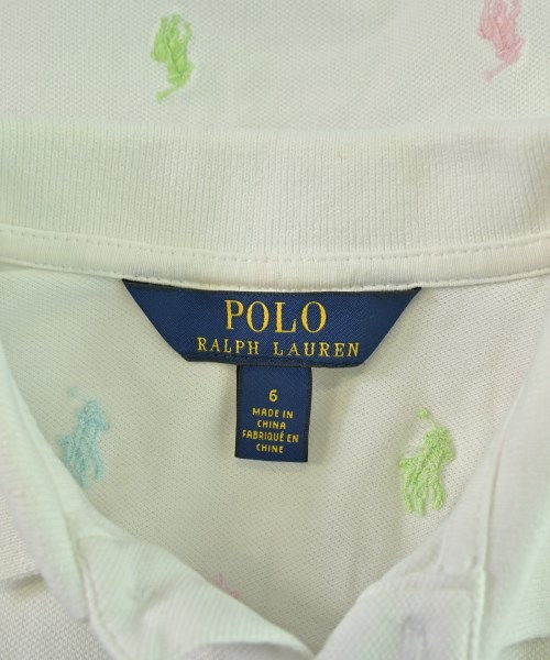 Polo Ralph Lauren（ポロラルフローレン）Tシャツ・カットソー 白 サイズ:120(7T-8T) キッズ/2200650414129