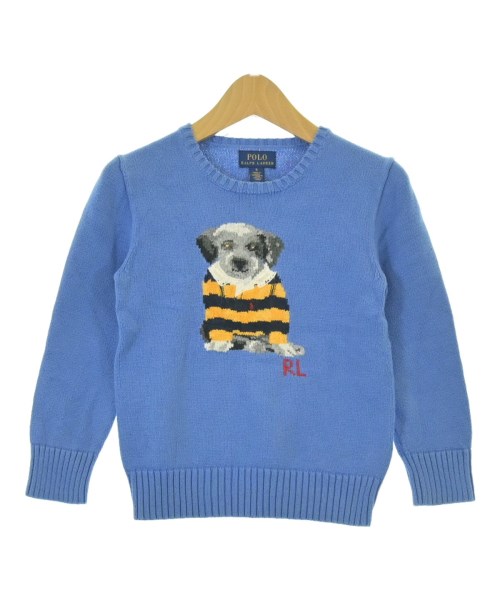 Polo Ralph Lauren(ポロラルフローレン)ニット 青 サイズ:120(7T-8T)/2200655798156