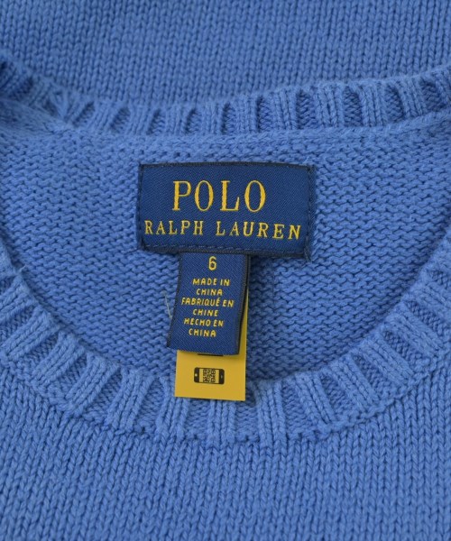 Polo Ralph Lauren（ポロラルフローレン）ニット 青 サイズ:120(7T-8T) キッズ/2200655798156
