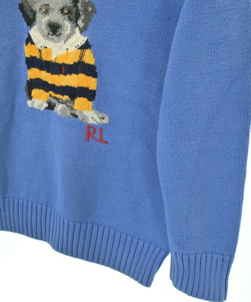 Polo Ralph Lauren（ポロラルフローレン）ニット 青 サイズ:120(7T-8T) キッズ/2200655798156